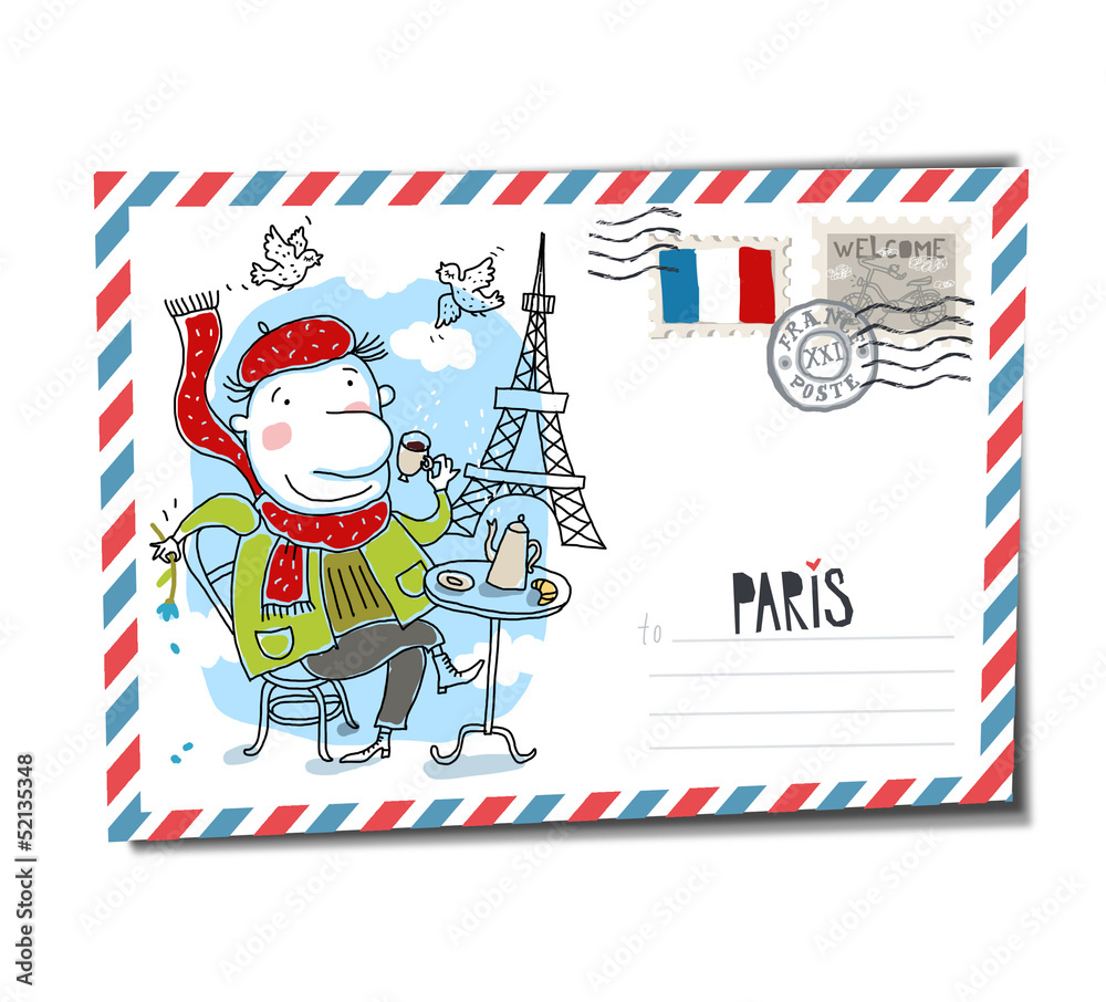 Paris postcard Paris postcard