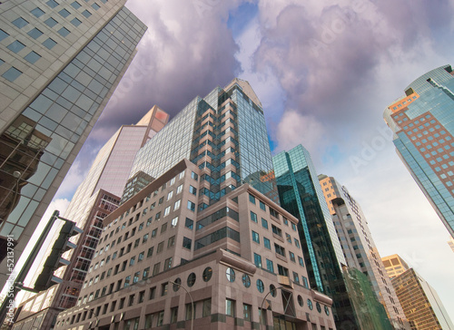 Wallpaper Mural Toronto skyscrapers, upward view Torontodigital.ca