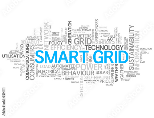 "SMART GRID" Tag Cloud (technology services strategy management)