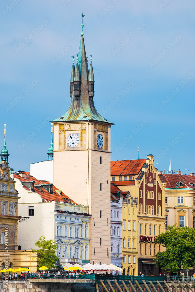 Clock tower in Prague