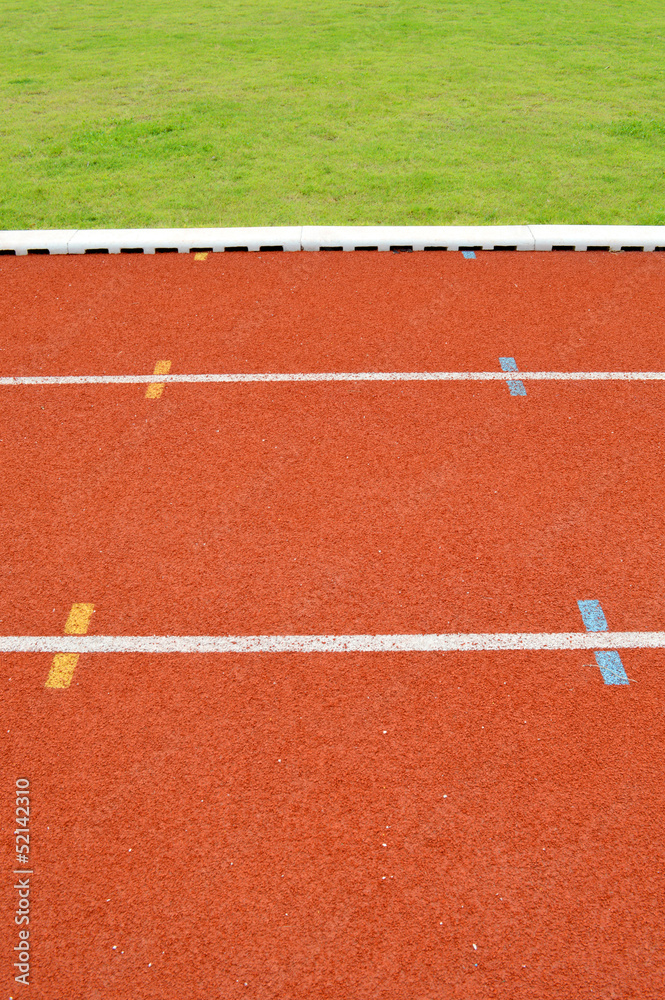 Fototapeta premium running tracks