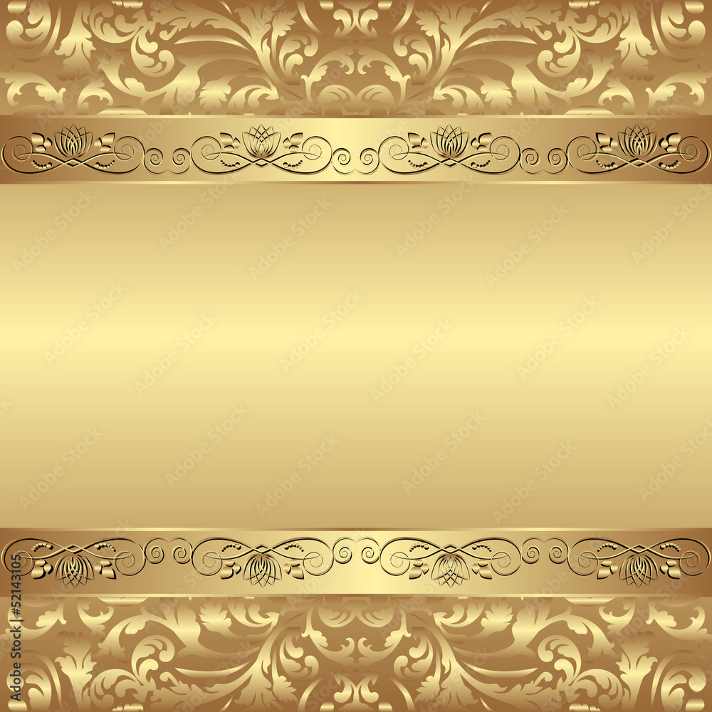 decorative golden background decorative golden background