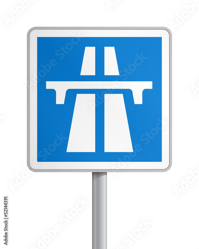 Panneau - Entrée d'autoroute V2