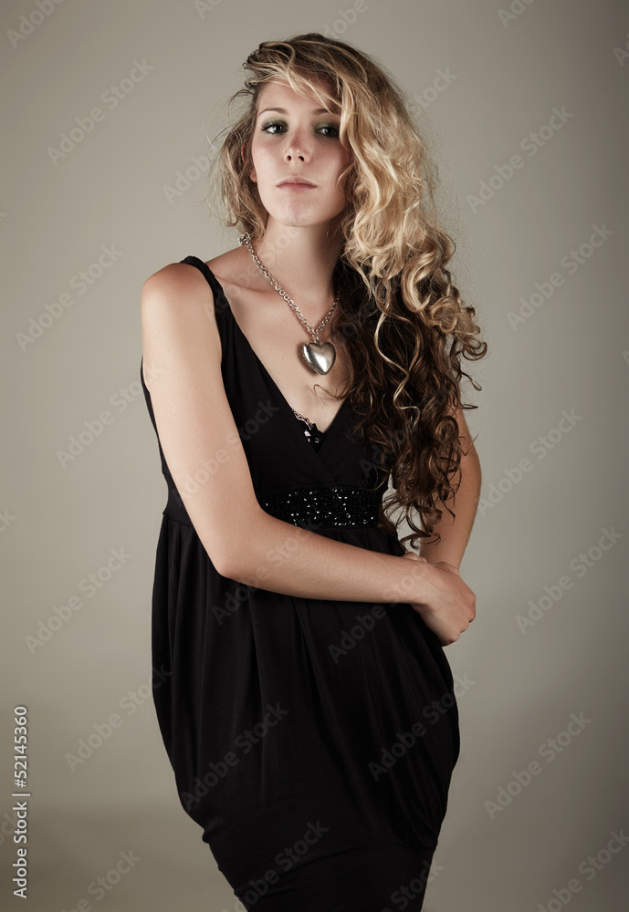 Fototapeta premium Beautiful Caucasian woman