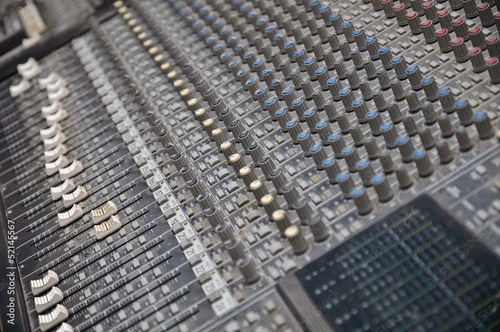 Obraz premium Music mixer