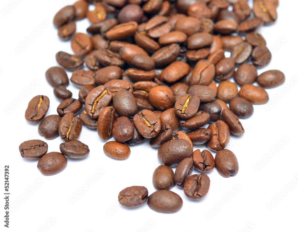 Naklejka premium coffee beans