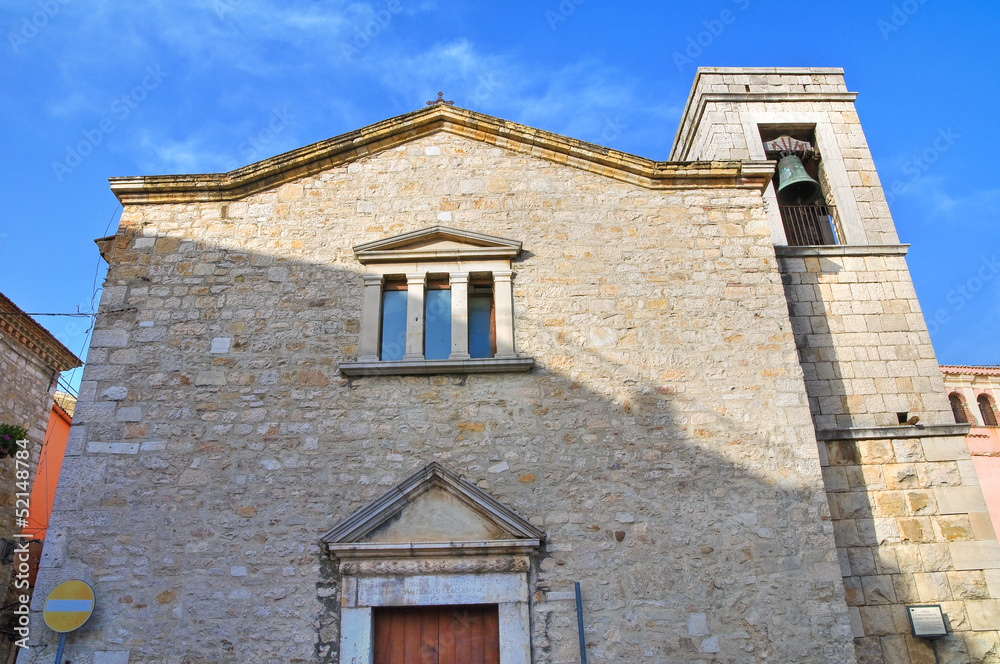 Church of St. Maria della Scala. Venosa. Basilicata. Italy.