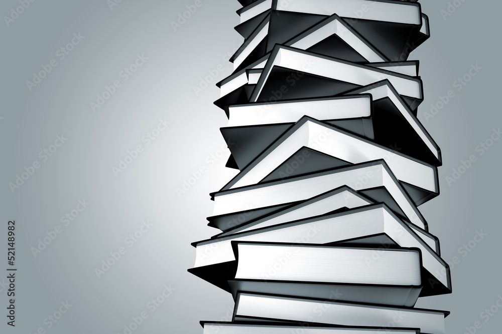 Pile of books. Pile of books.