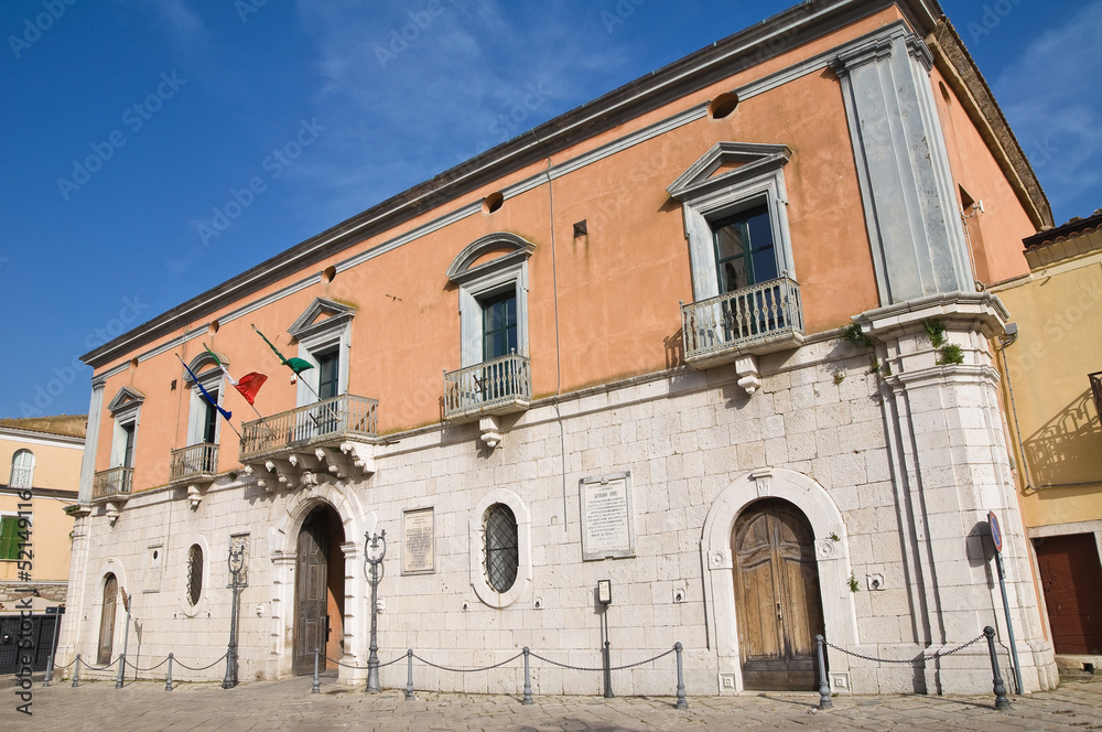 Fototapeta premium Calvino Palace. Venosa. Basilicata. Italy.