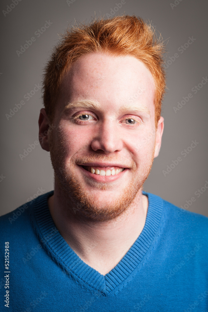 Fototapeta premium Redhead boy