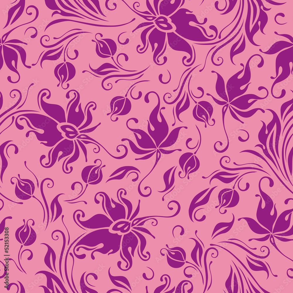 seamless floral pattern seamless floral pattern