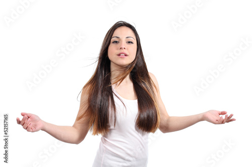 Photography Beautiful teenager girl teasing