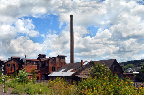 Building of the Quincy Copper Smelter