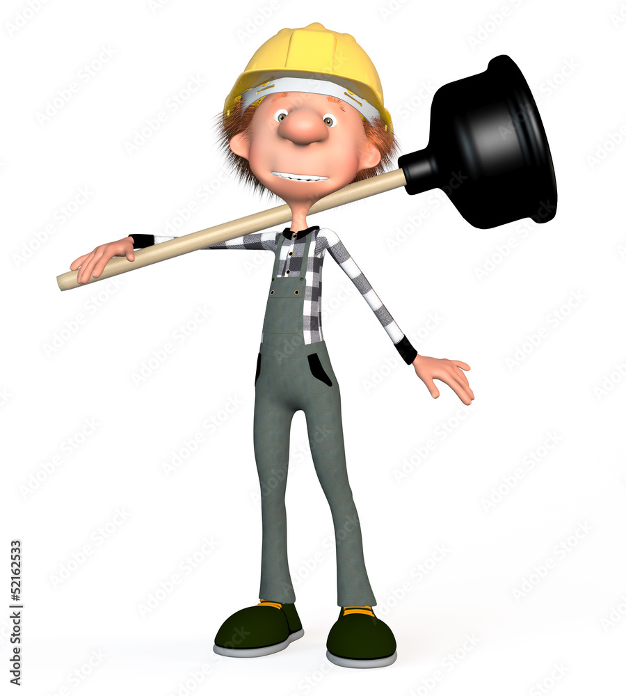 3d boy working. 3d boy working.