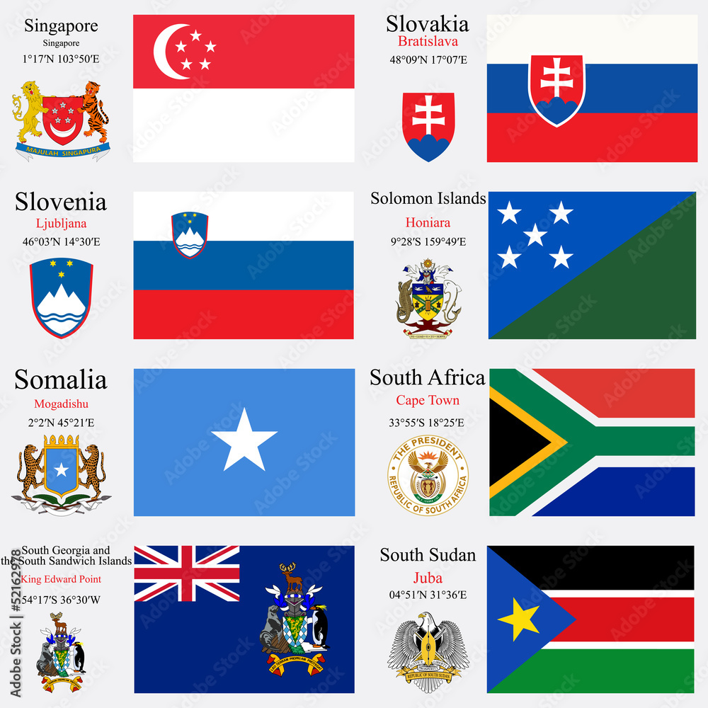 world flags and capitals set 22 world flags and capitals set 22