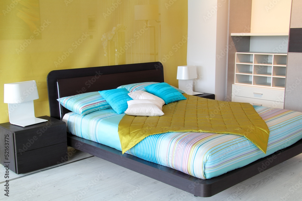 Obraz premium Colorful bedroom