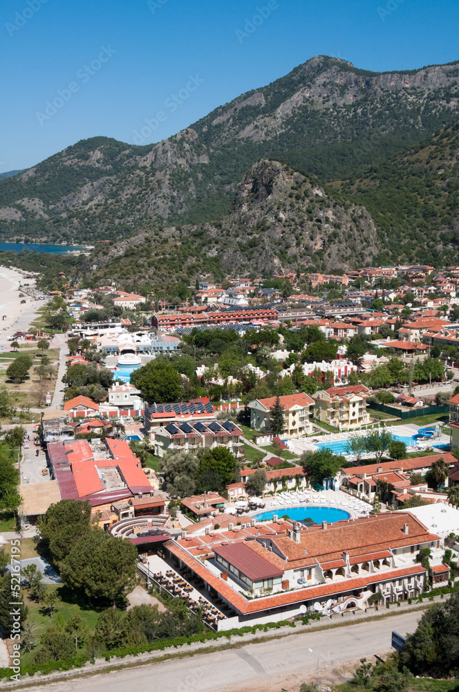 Town of Oludeniz, Turkish Riviera