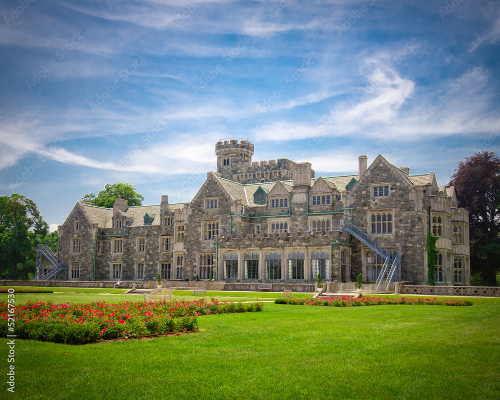 Fototapeta premium Historyczna rezydencja Hempstead House w Long Island w stanie Nowy Jork