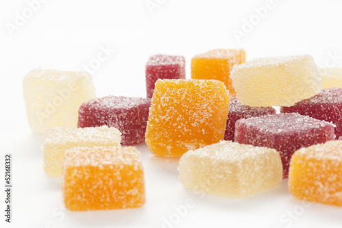 Mixed fruit jelly candy