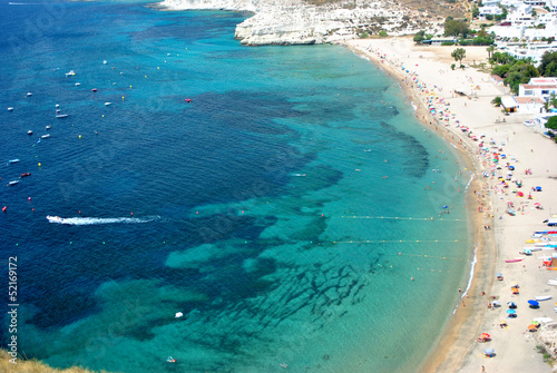beach at agua amarga