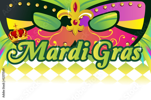 Mardi gras background