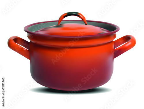 The orange pot