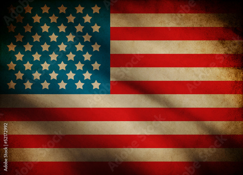 Vintage Poster Design Fourth Of July