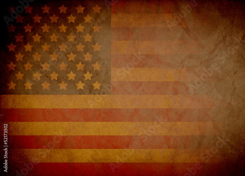 Vintage Poster Design Fourth Of July