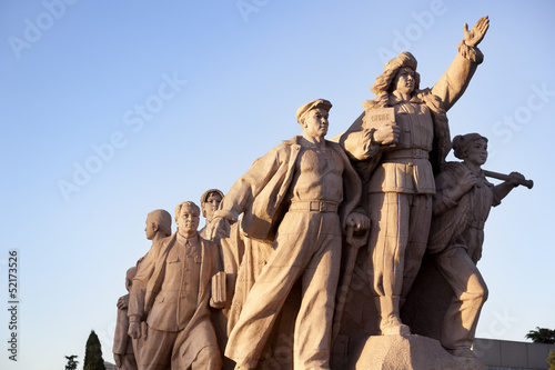 Billede på lærred Statue of Revolution