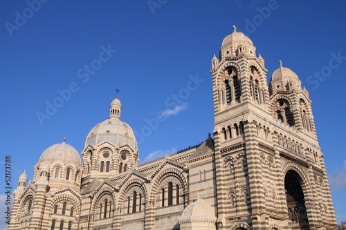 Marseille Cathedral, landmark in Marseille,France