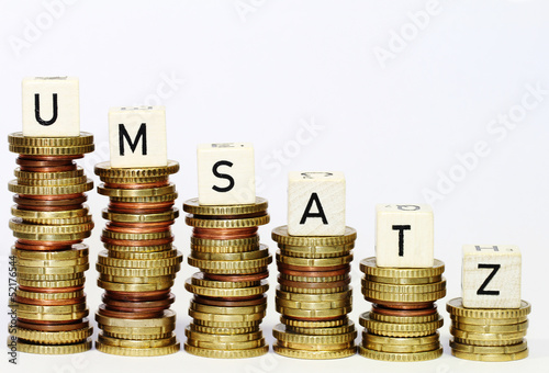 Umsatzrückgang photo