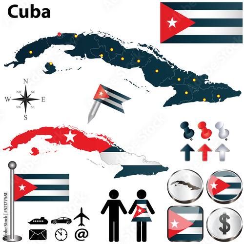 Map of Cuba