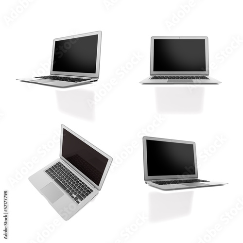 laptop 4 ansichten