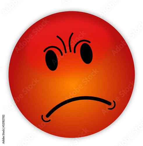 Smiley Zorn Ärger Wut  #130509-svg03