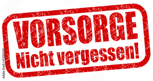Vorsorge Stempel  #130509-svg06