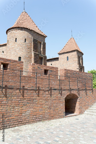 The Barbican, medieval fortification in Warsaw, Poland #52187199