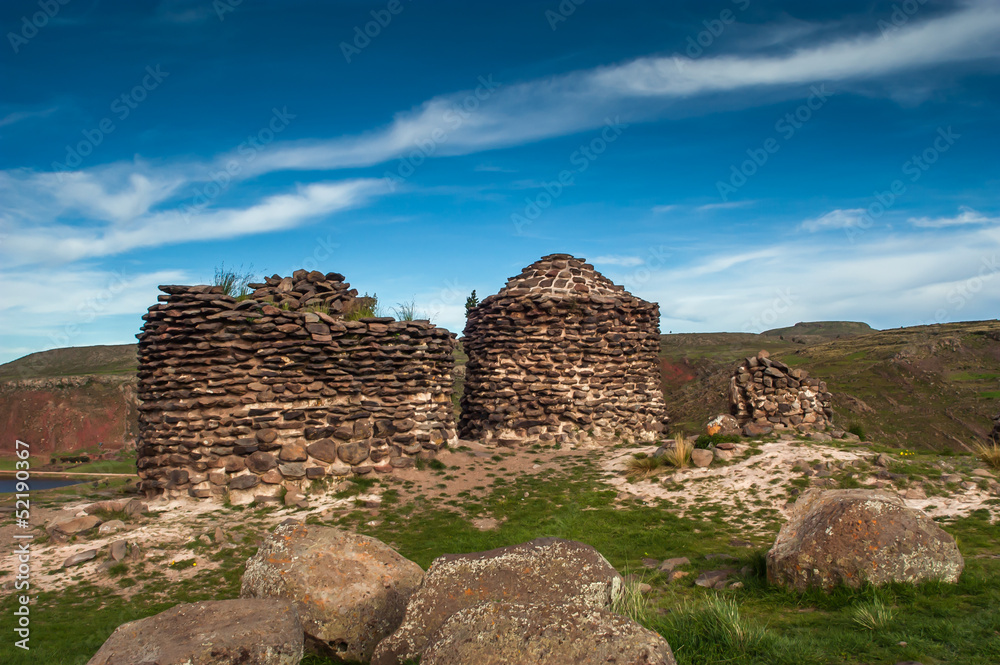 Sillustani tombs