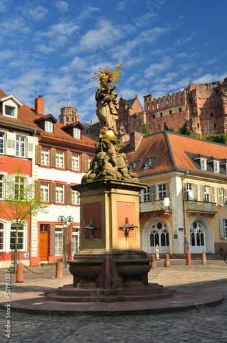 Brunnen in Heidelberg