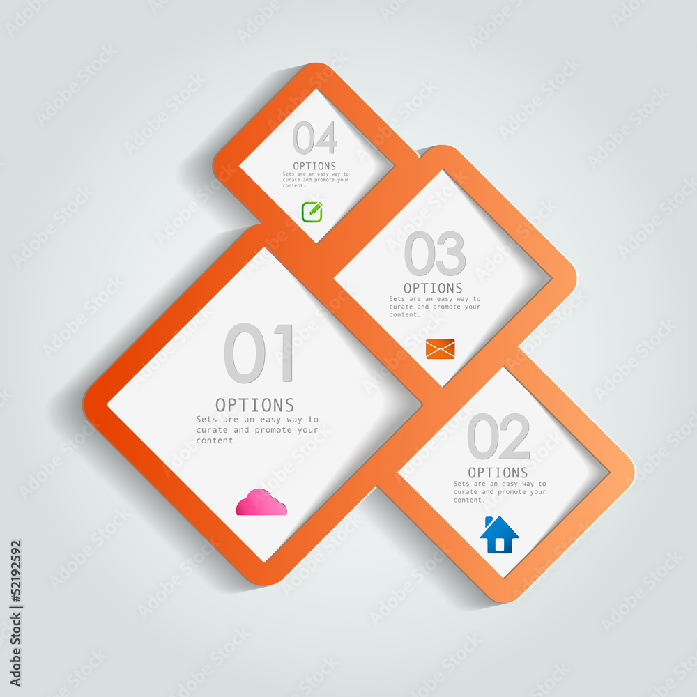 Abstract 3D Paper Infographics Abstract 3D Paper Infographics
