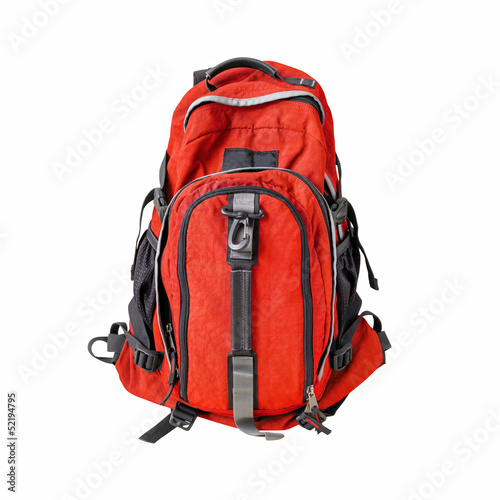Backpack isolated w/ path
