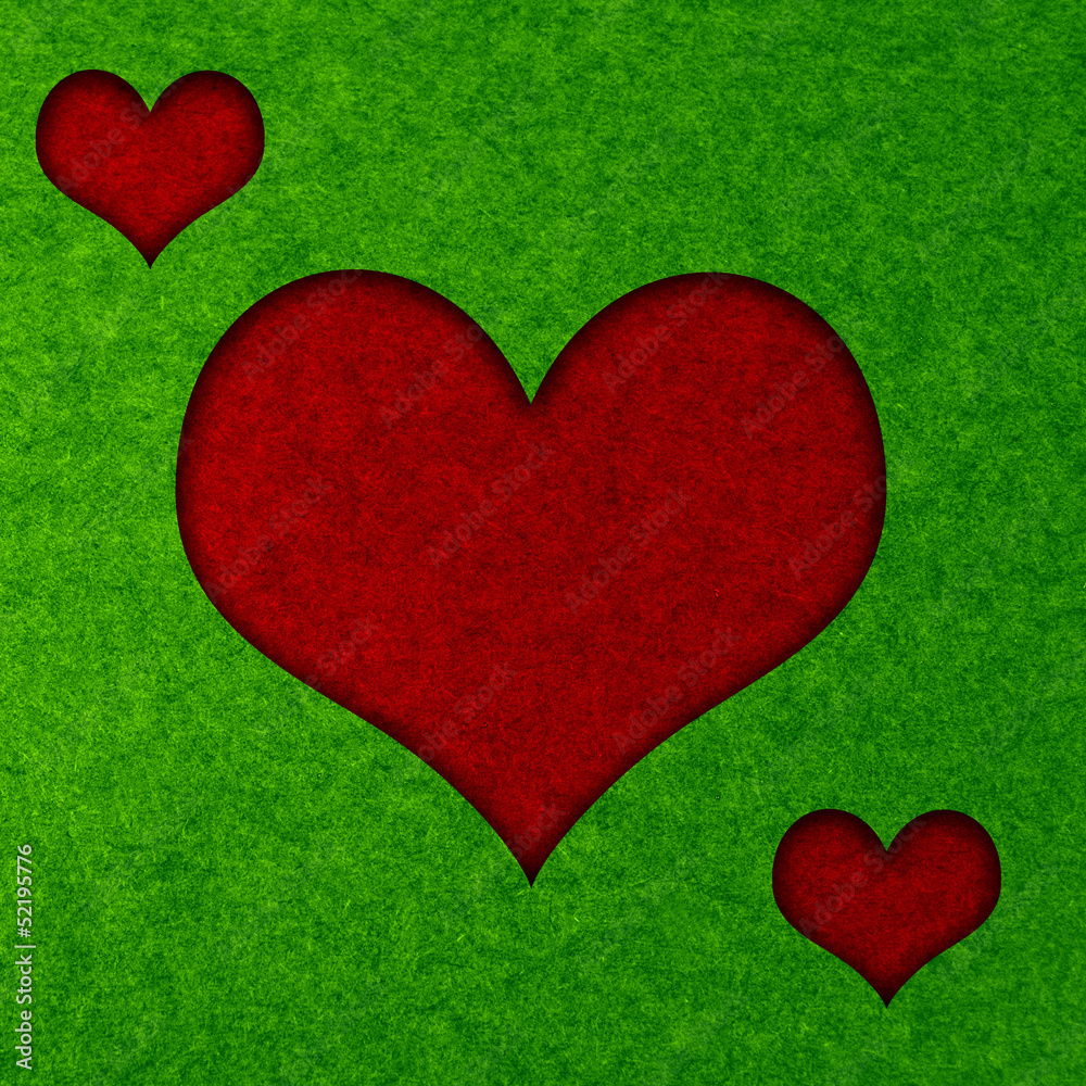 Fototapeta premium Background paper heart