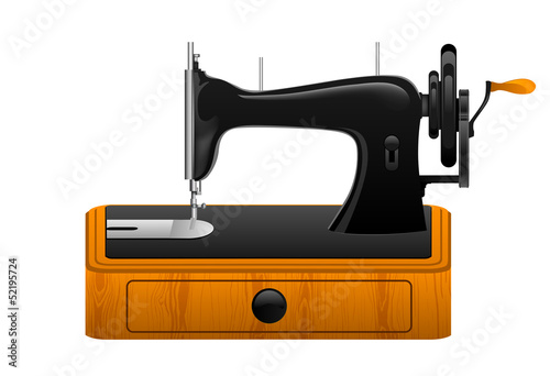 Retro sewing machine