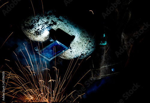 Welding - Long Exposure photo