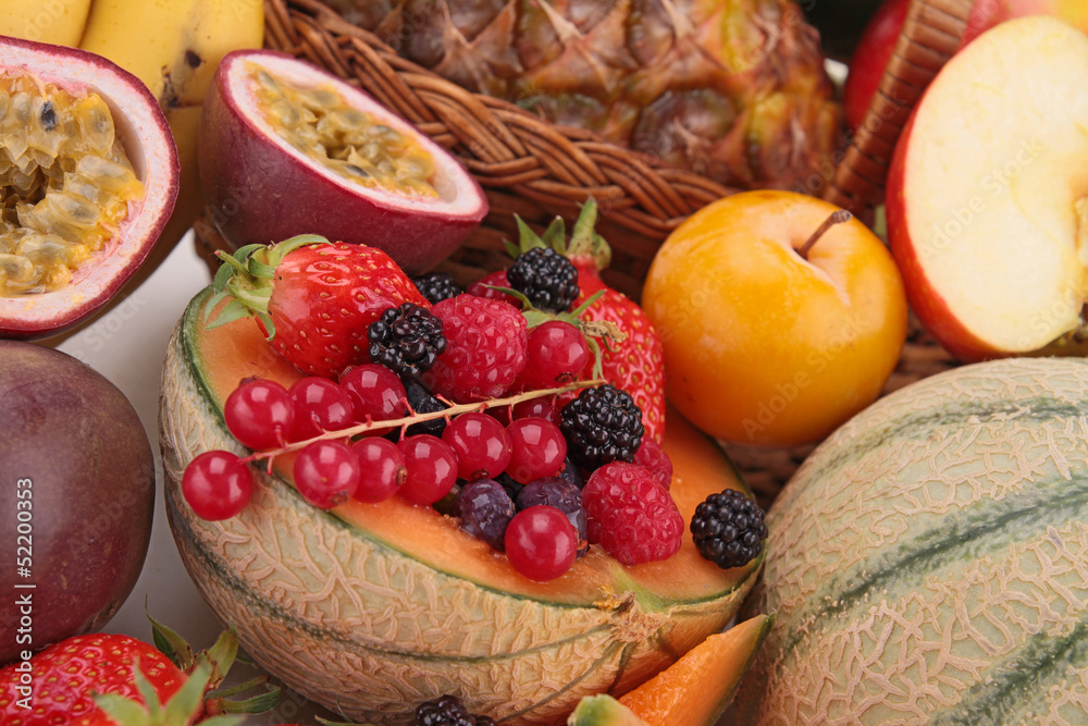 close up on fruits close up on fruits