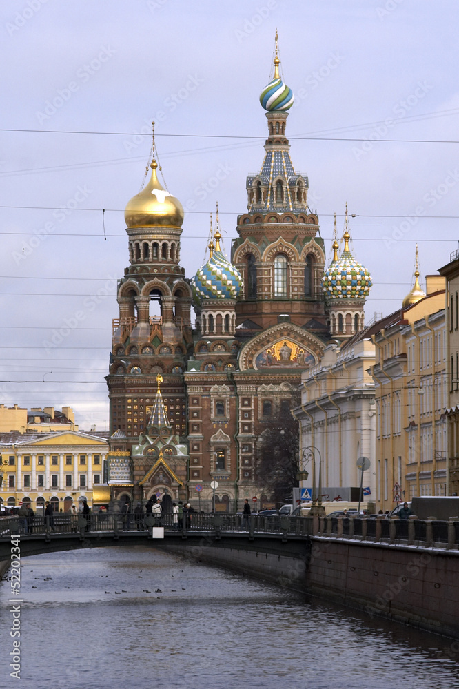 Church on Spilled Blood, St Petersburg, Russia