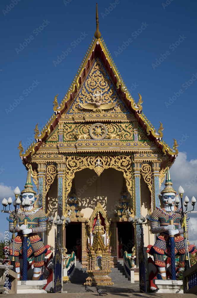 Buddhist temple in Koh Samui, Thailand