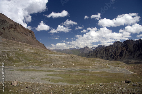 Mountains close to Karakol, Kyrgyzstan