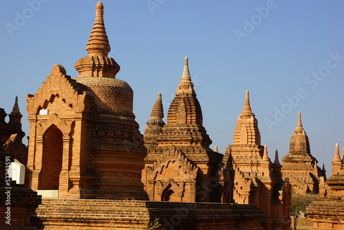 Ancient temples in Bagan  Myanmar