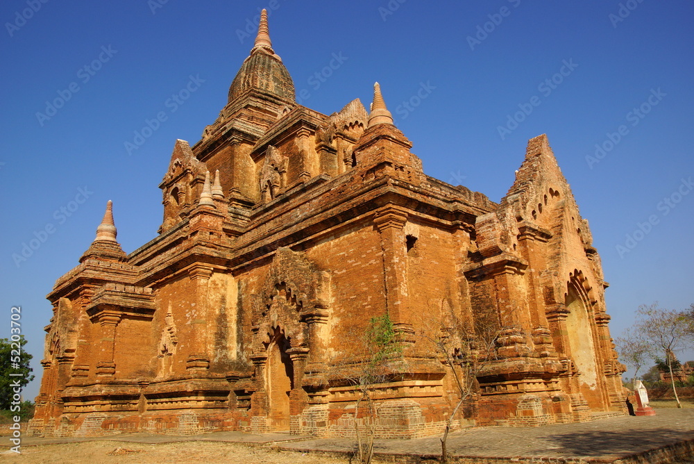 Ancient temples in Bagan, Myanmar