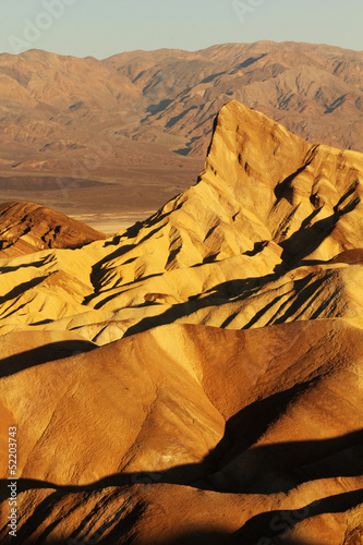 Zabriskie point at Death Valley photo